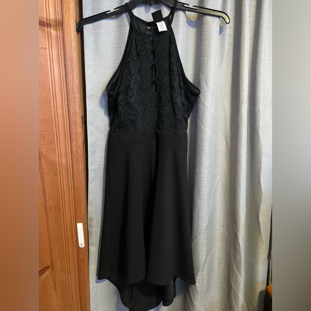 O’Delilah, medium, black lace dress.